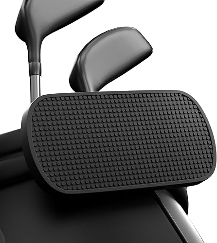 Almohadilla de aterrizaje de metal HUADER Clip de placa de metal para imanes, toalla de golf magnética, telémetro de golf, frasco de golf,