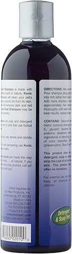 Miniatura 2 de Kenic Edición especial Botanical Blend Lustre Coat Champú para perros para cabello y pelaje oscuro y rojo, brillo extremo y rico en humedad,
