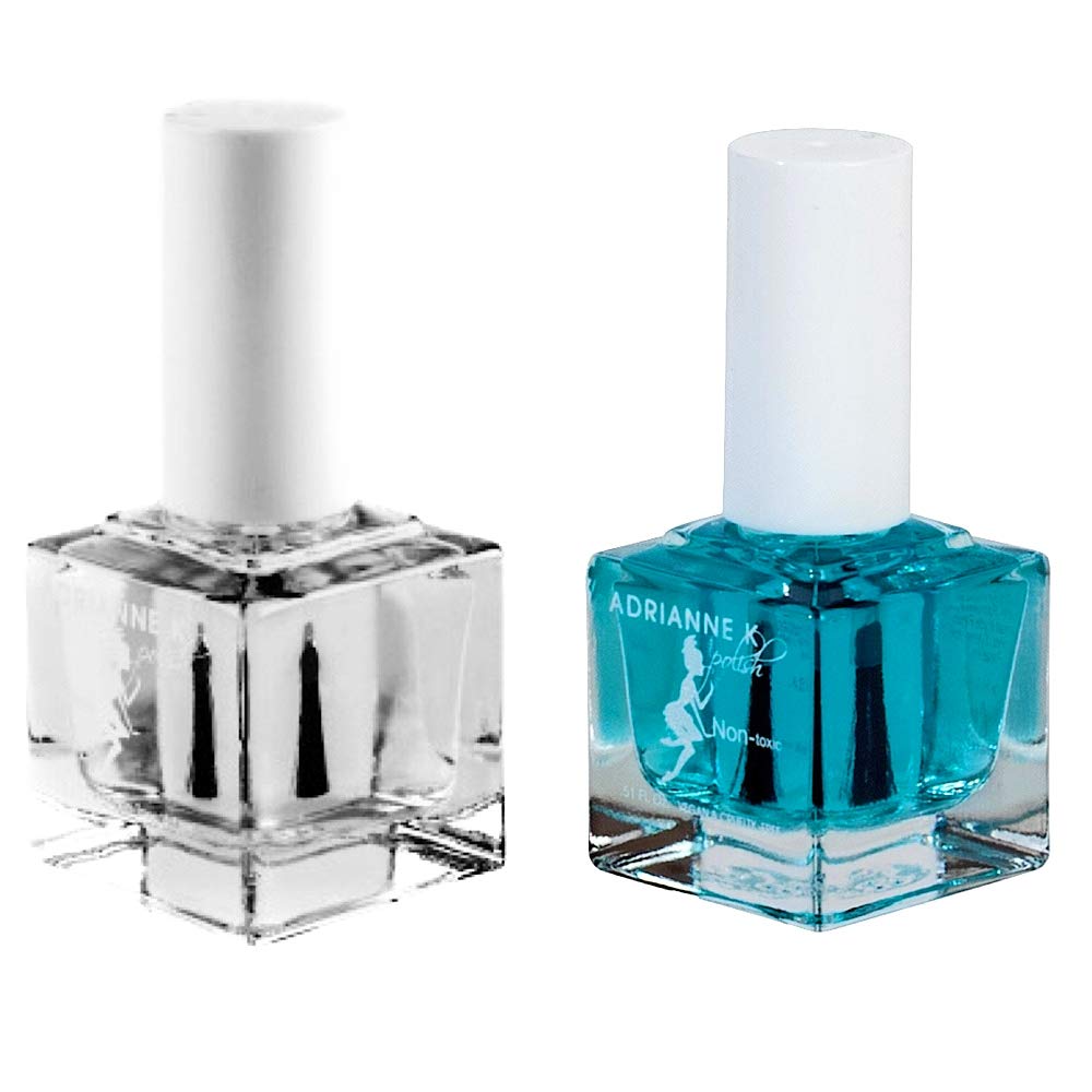 ADRIANNE K, 10 FREE BASE AND TOP COAT. NAIL GROWTH TREATMENT+ SPEED DRY & SHINE. VEGAN