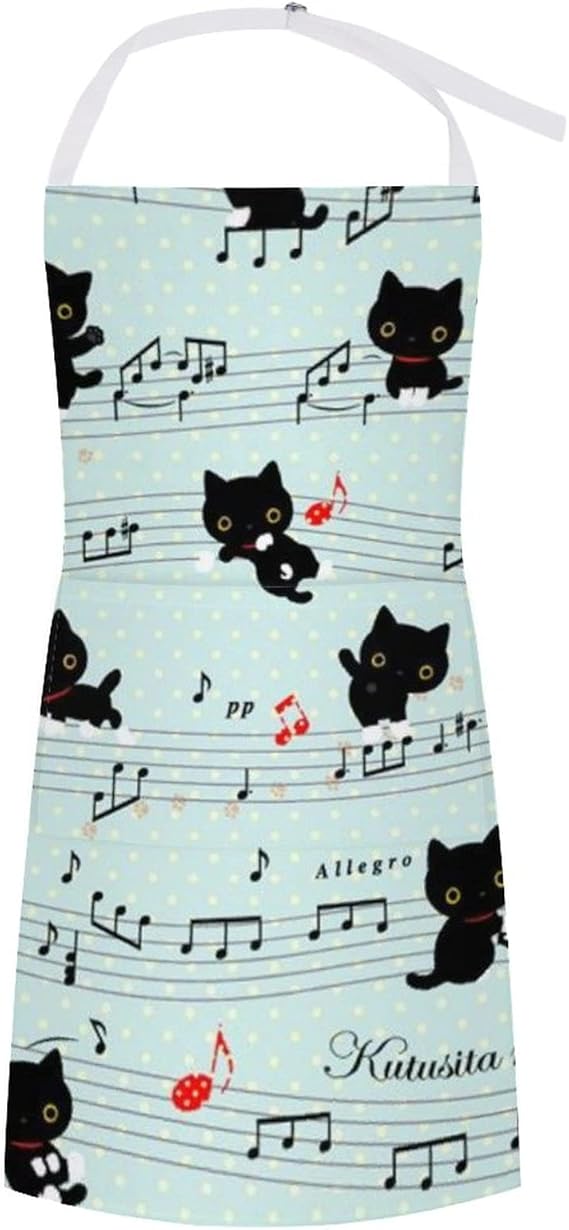 Amazon Co Jp 靴下にゃんこ ねこ 安い 防水 ｈ型 ポケット付き エプロン 首掛け 調節可能 オックス生地 大きいサイズ 人気 保育士 女性用 メンズ 子供 家庭用 仕事用 業務用 Panmax おしゃれ かわいい アニメ キャラクター グッズ ホーム キッチン