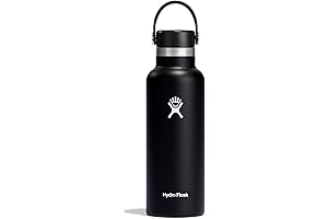 Hydro Flask Standard Mouth Stainless Steel Water Bottle with Flex Cap