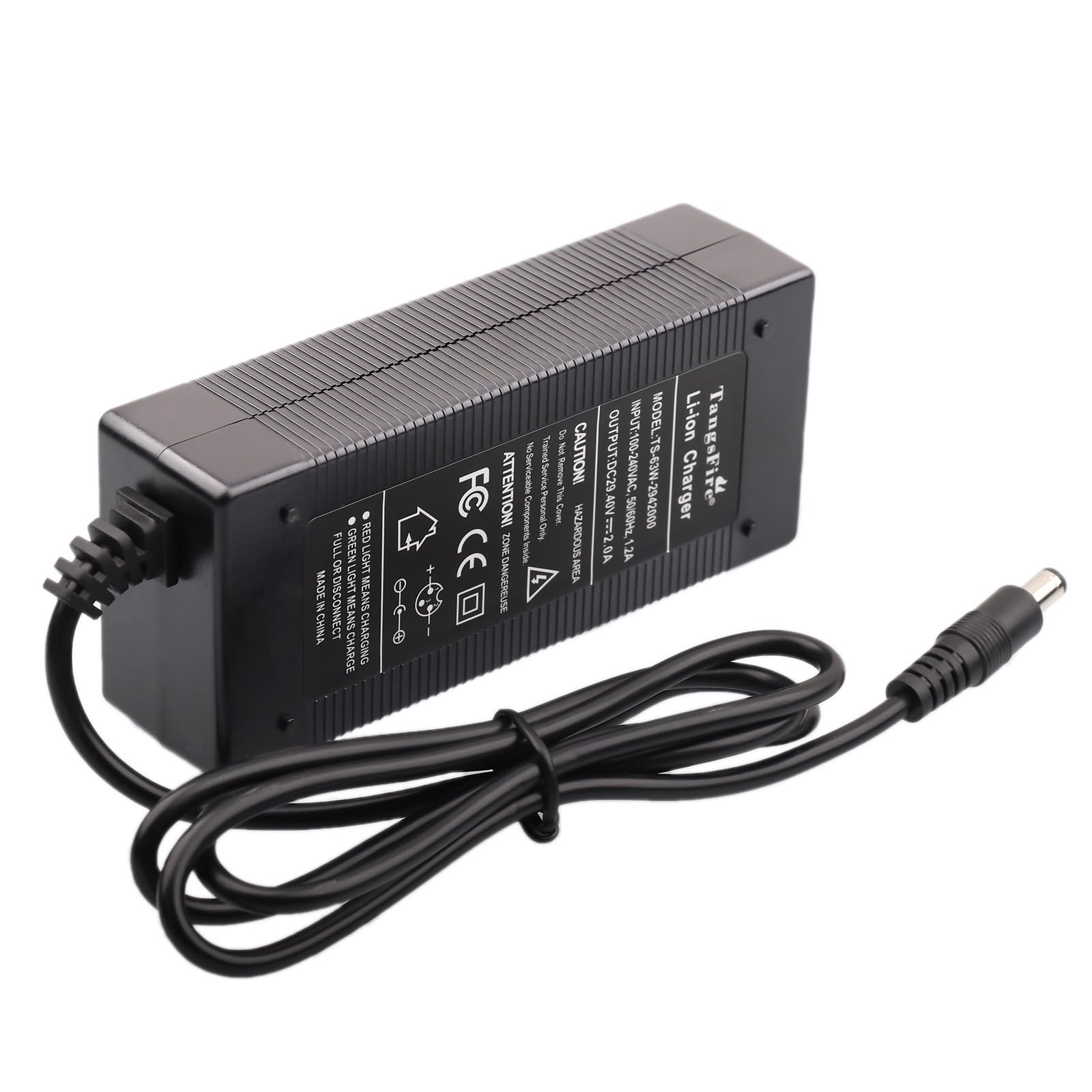 29.4V 2A Chargeur Overboard Universel pour 25.2V 25.9V 24V Batterie Scooter Rchargeur trotinette Electrique urbanglide