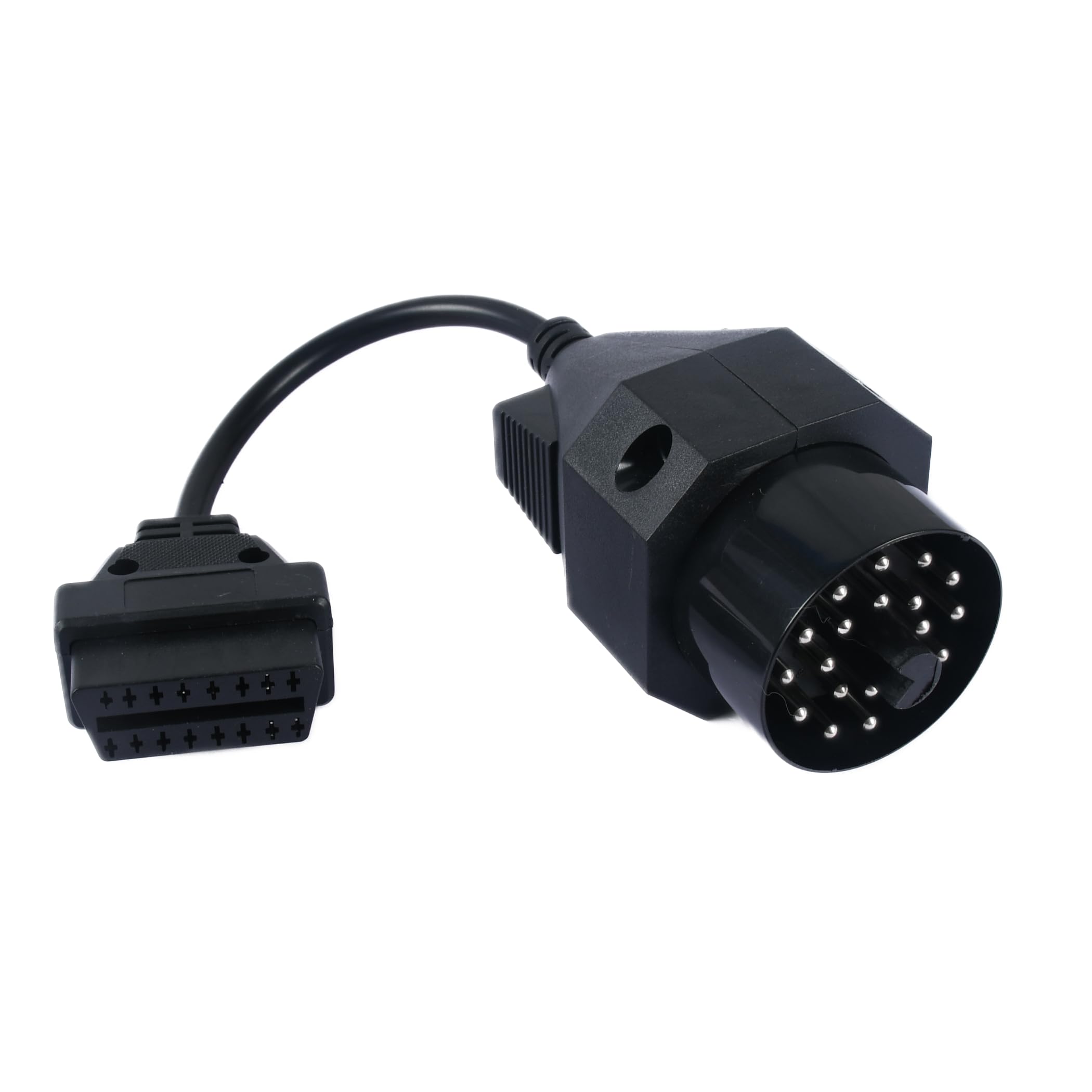20PIN 20-pinowy do 16PIN OBD2 kompatybilny z BMW OBD E28 E30 E34 E36 E38 E39 E46 E53 kabel adaptera złącza