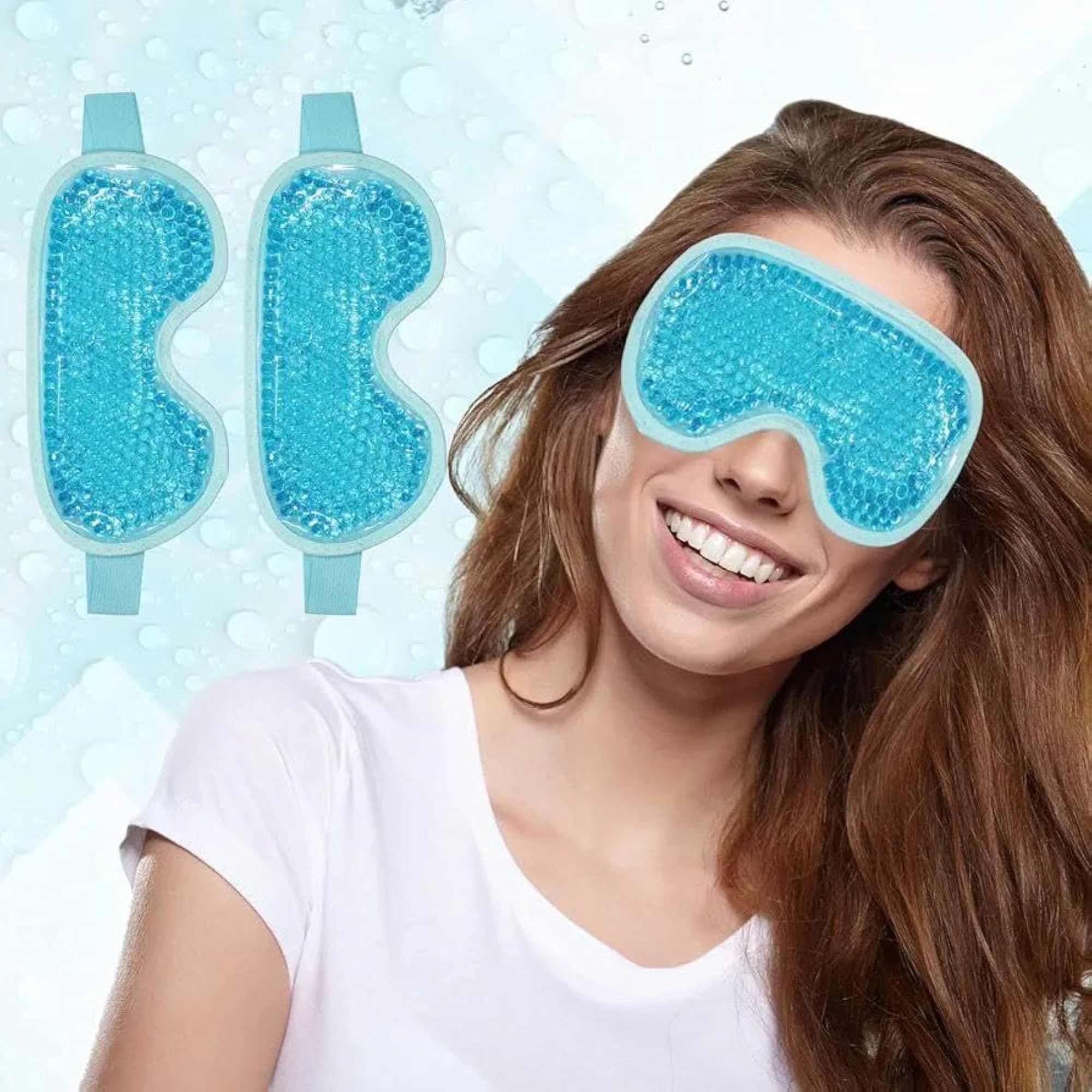 Gel Eye Mask for Puffy Eyes & Dark Circles
