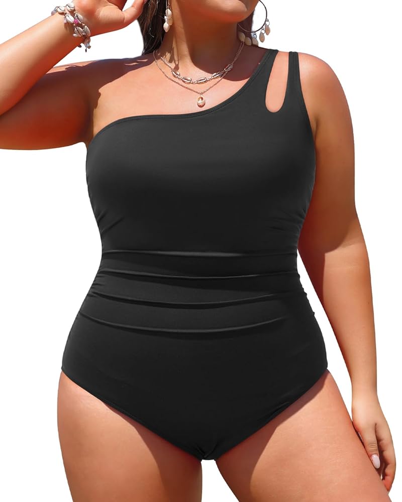 Ameri BUMPY PUFF SHOULDER SWIMWEAR ブラック Ameri BUMPY PUFF