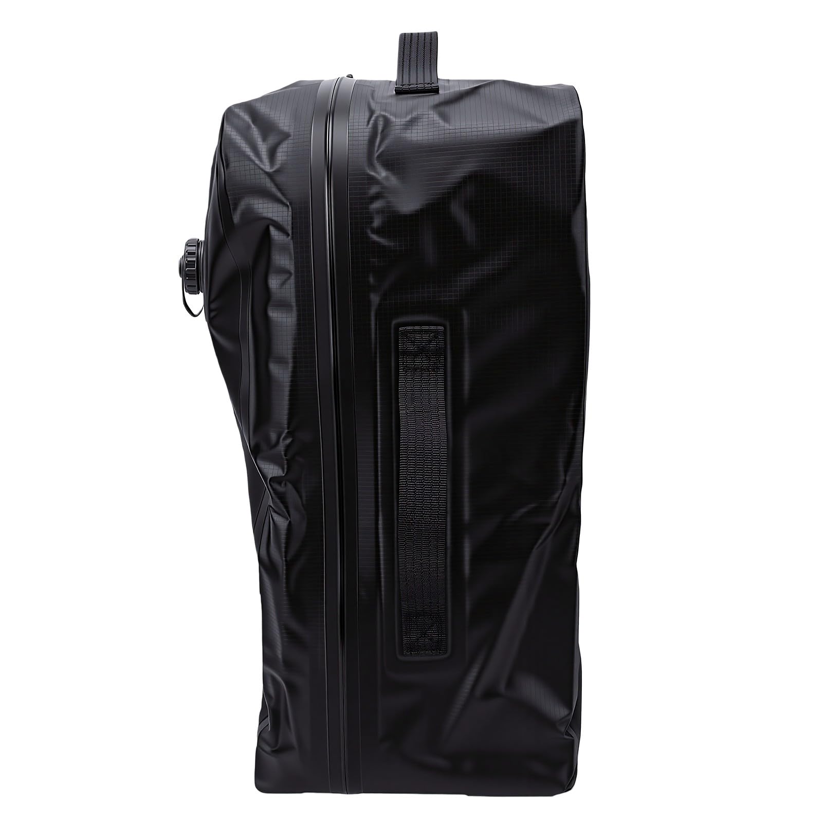 Bolsa Sellada de Viaje Automática 25 Litros, Bolsas de Equipaje Compresión Reutilizables, Bolsa de Almacenamiento Al Vacío Hermética a Prueba de Agua para Viajes Negocios (BLACK)