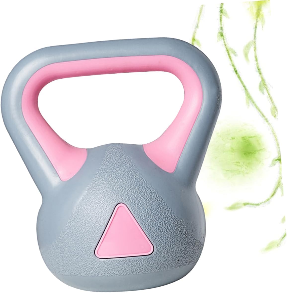 1pc Kettlebell for Women Gray Fixed Kettle-bell for Fitness Training Non- Grip for Arm Muscle Workout and Strength Endurance Home Exercise Equipment