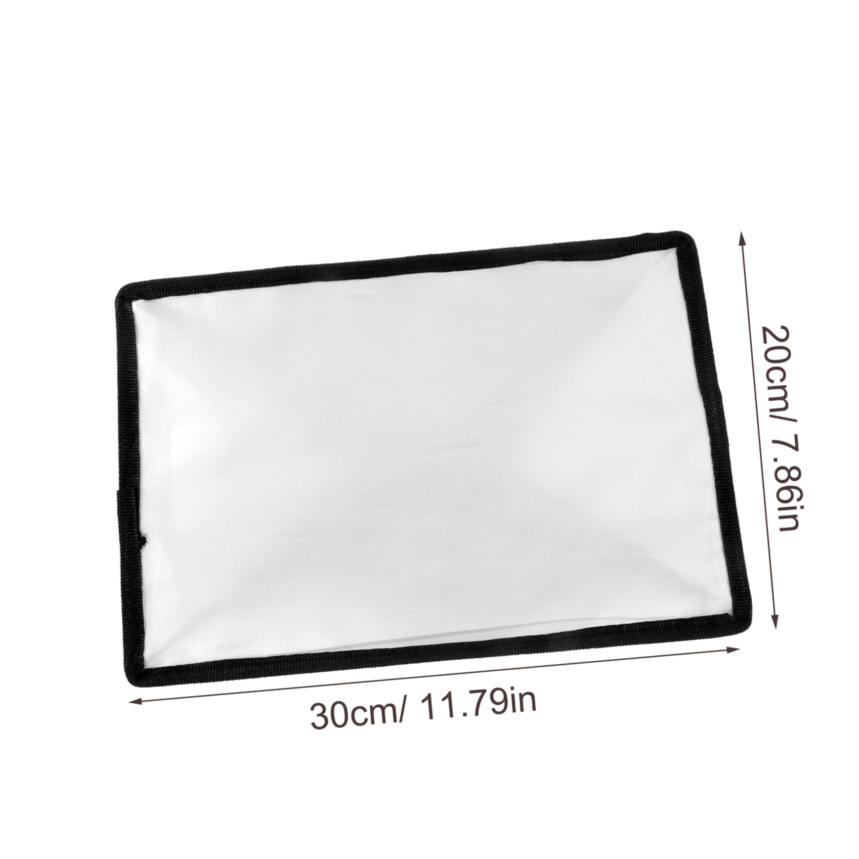 BELLIFFY Camera Flash Diffuser Flash Diffuser Softbox Flash Diffuser Light Shield Softbox for Camera Flash Lights Camera Light Diffuser Softbox Portable Camera Flash Soft Cloth