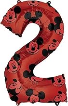 Anagram #2 2nd Second 26" Mid Size Mickey Mouse Forever Birthday Party Mylar Balloon