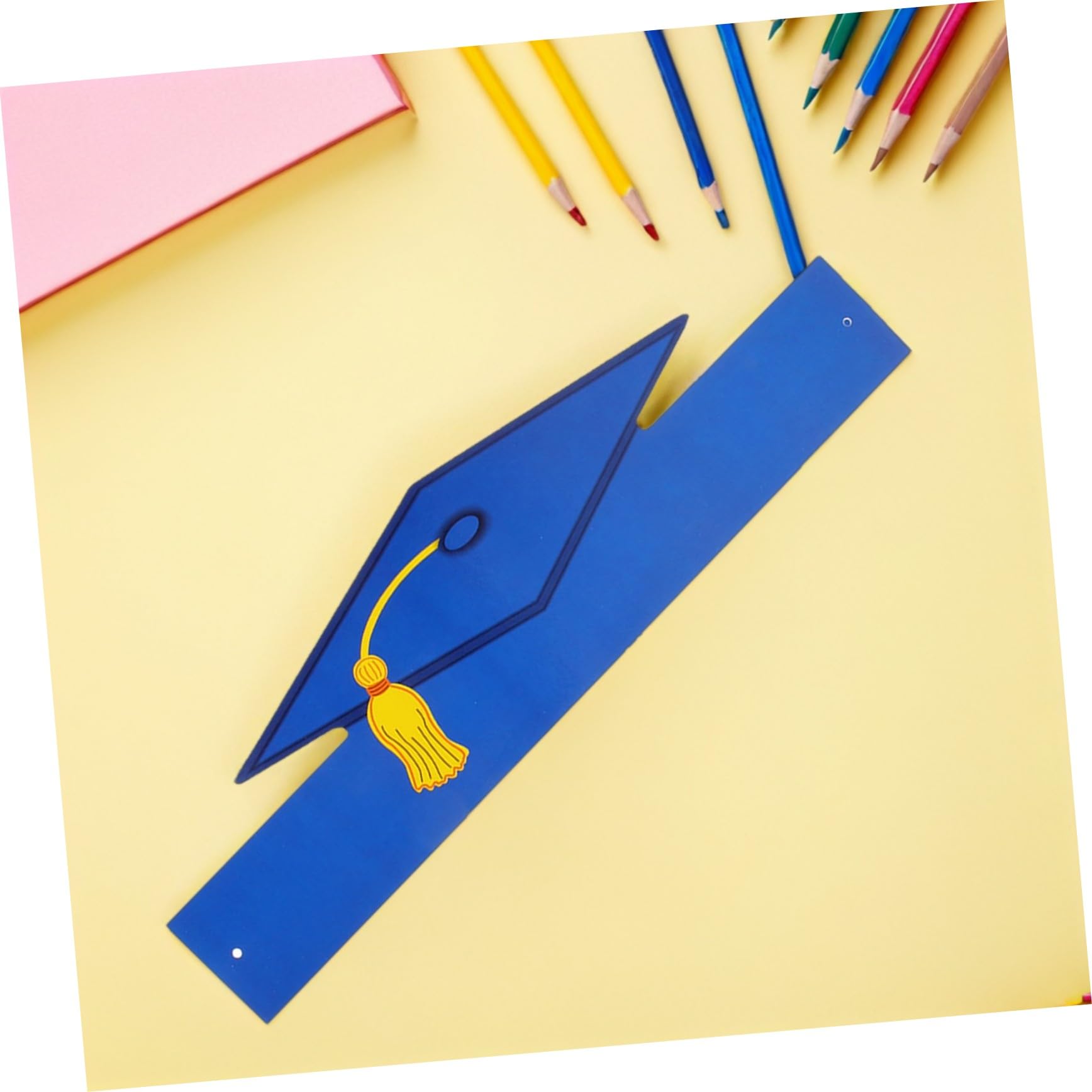 Abaodam 30pezzi Cappelli Di Carta Per Laurea Da Tocco Diploma Per Feste e Cerimonie Decorazioni Per Graduazione Per Adulti Neri