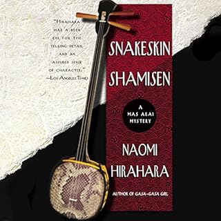 Snakeskin Shamisen Audiolibro Por Naomi Hirahara arte de portada