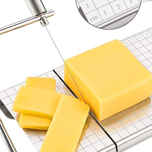 Miniatura 9 de TorSor Paquete de 10 piezas de alambre de repuesto para cortar quesos cortadores de quesos de acero inoxidable de 5.5 in 5.5 pulgadas, repuesto de