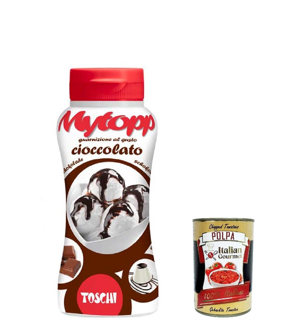 Italian Gourmet Topping Squeeze Cioccolato Schokosauce 12 x 200g Dessert