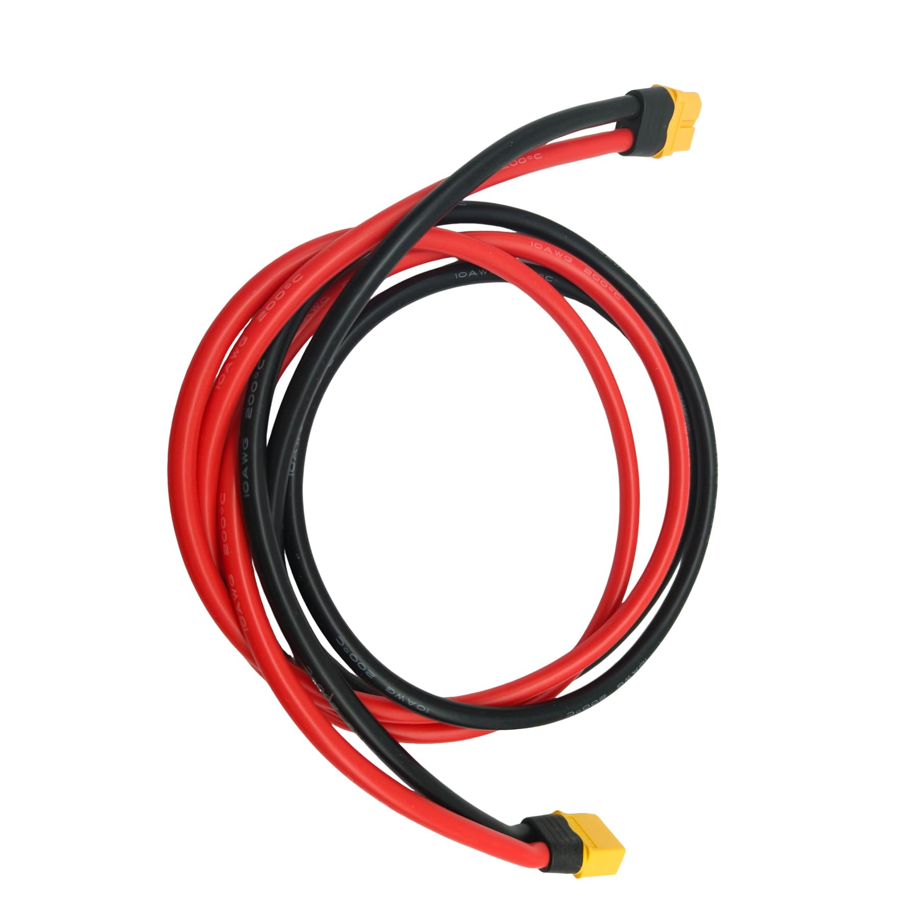 Cavo di prolunga XT60 da 0,9 m, 10 AWG, in filo di rame stagnato XT60, connettori maschio-femmina per droni RC, modelli e applicazioni solari