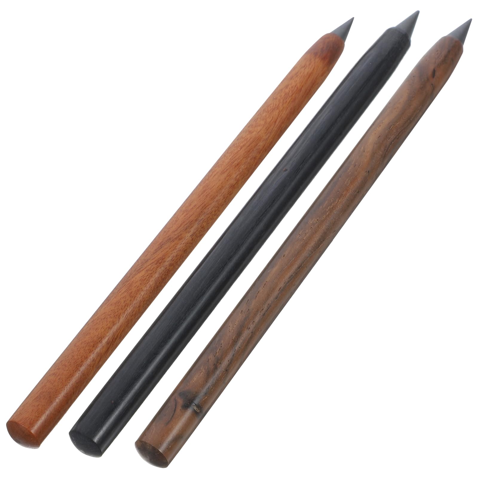 AUTSUPPL 3pcs Inkless Everlasting Pencils for Students Writing Pencils with Natural Wood Material and Long-lasting Handwriting, for Back to School and Graduation Party Gifts