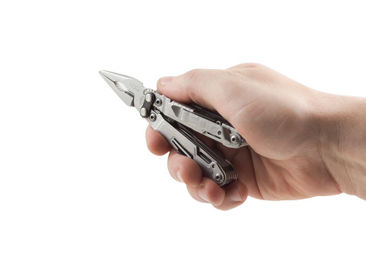 SOG Multiherramienta para adultos, plata, 12,5 cm
