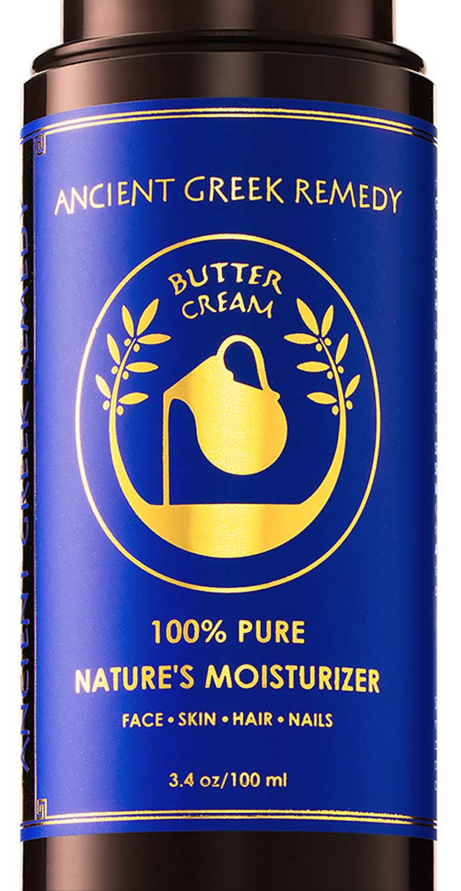 Organic Facial and Body butter Cream. Made of Almond, Olive, Castor, Vitamin E, Lavender oil. Anti Aging lotion for Face, Skin, Hair, Dry Hands, Cuticle. Day and Night Moisturizer for Men and Women