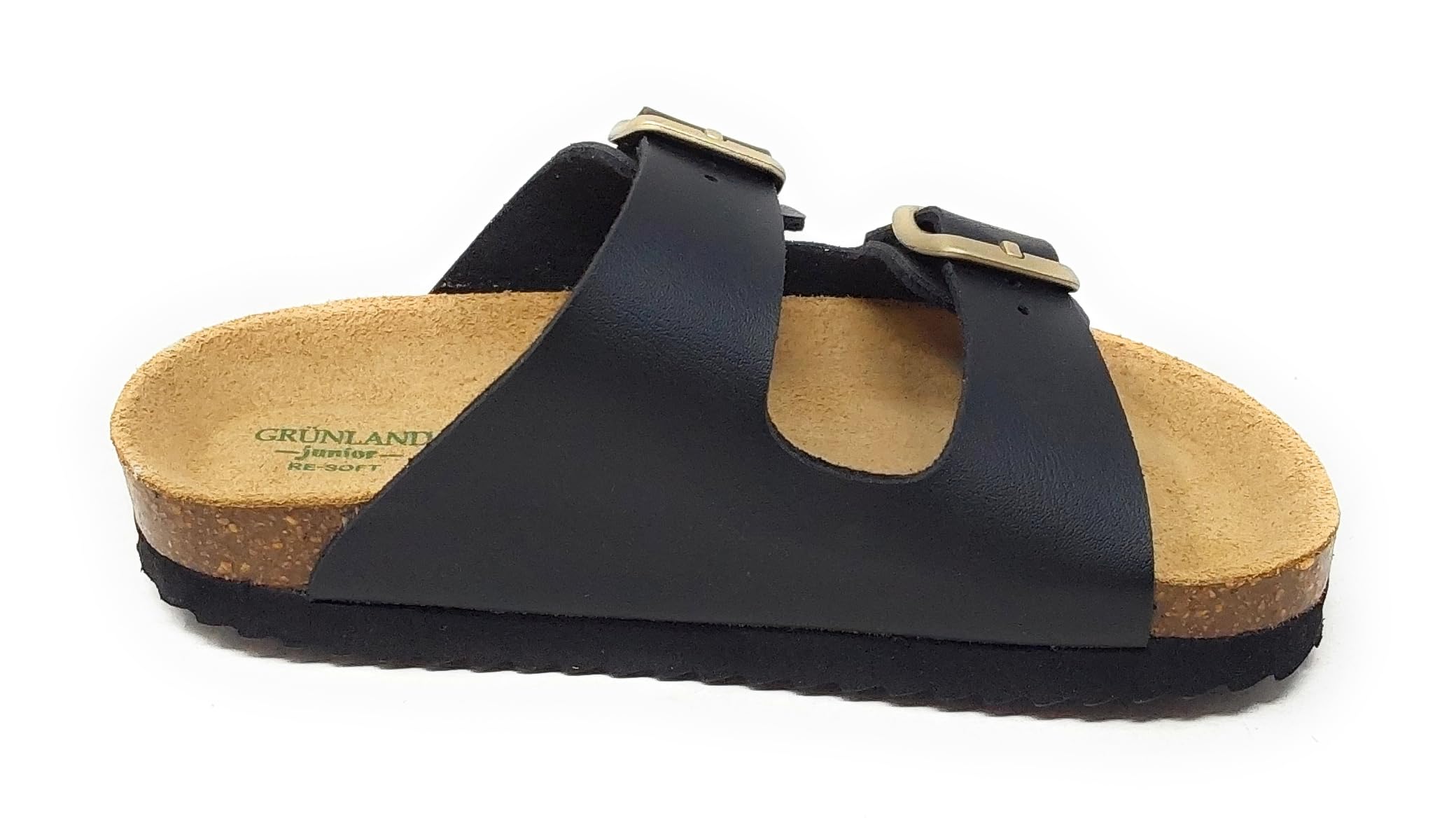 Grunland Ciabatta doppia fibbia in materiale riciclato | LULA CB0840