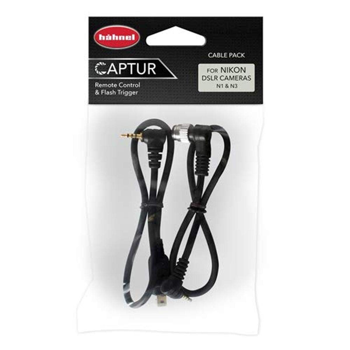 HäHnel Captur - Set Di 2 Cavi Per Telecomando Nikon, Timer E Pro Modul/Cavo Di Ricambio (N1 + N3) - 4