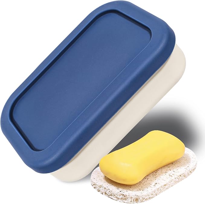 Kamehame Travel Soap Container, Leak Proof Soap Travel Case