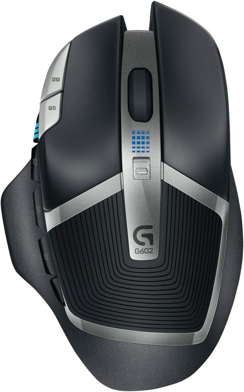 Logitech G602 Gaming Mouse Wireless, MA000319 (Wireless) (Renewed)