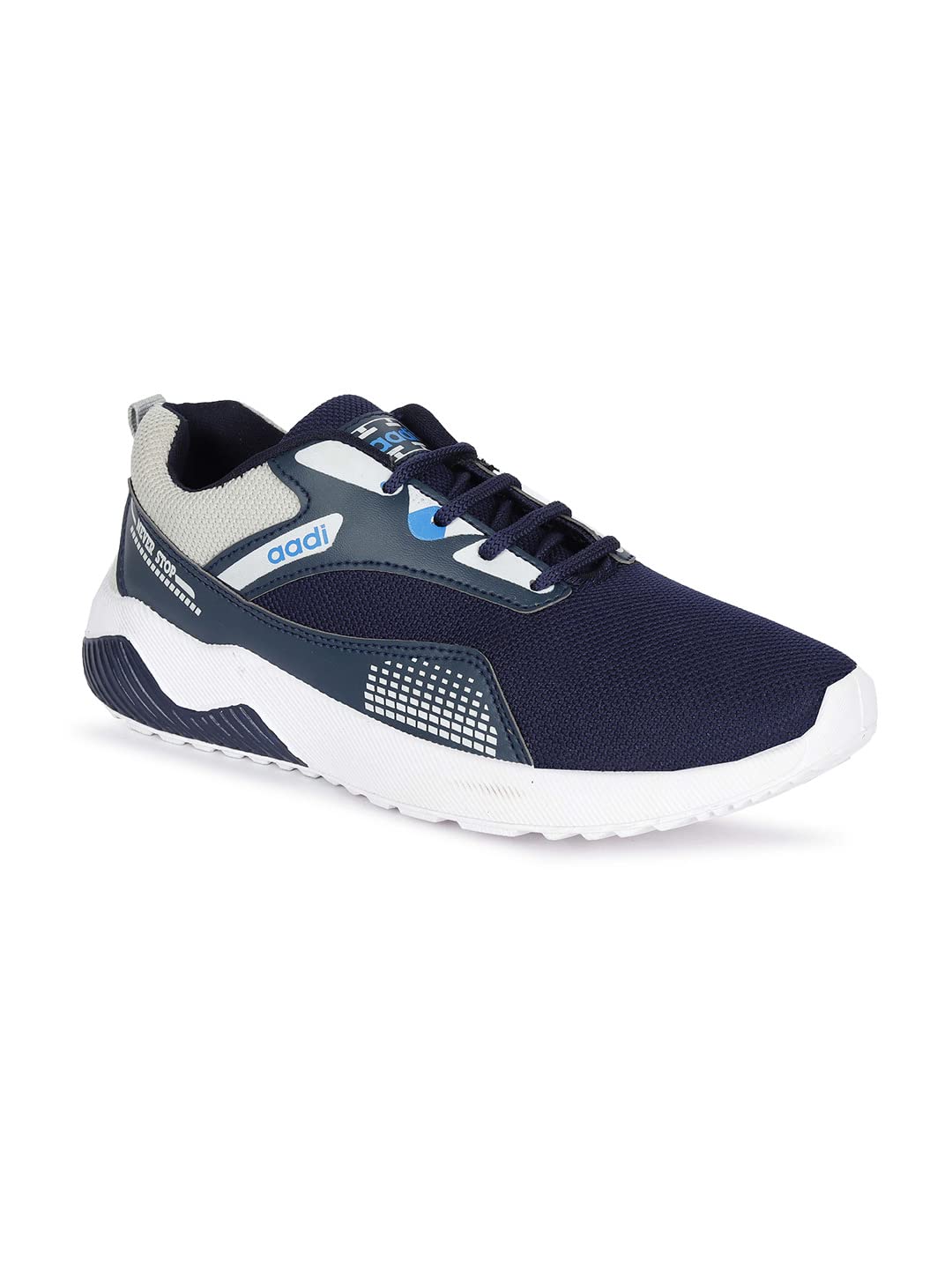 AADI Mens Blue & Grey Mesh Outdoor Casual Shoes (B0B6RFT41P) Amazon Price History, Amazon Price Tracker