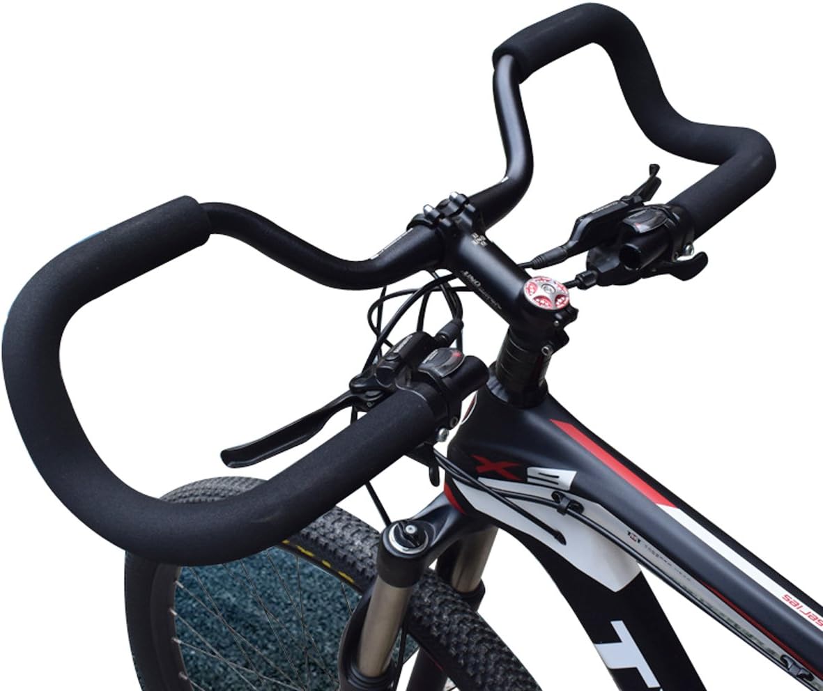 homedecoam Touring Fiets Vlinder Stuur Trekking Fietsen Handvat Bars +  Sponge Foam Tube Grips : Amazon.nl: Sport \u0026 outdoor
