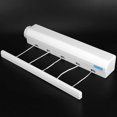 Miniatura 4 de Milltrip Tendedero retráctil, líneas de ropa de interior, tendedero telescópico para secar ropa para suministros de interior y exterior (cinco