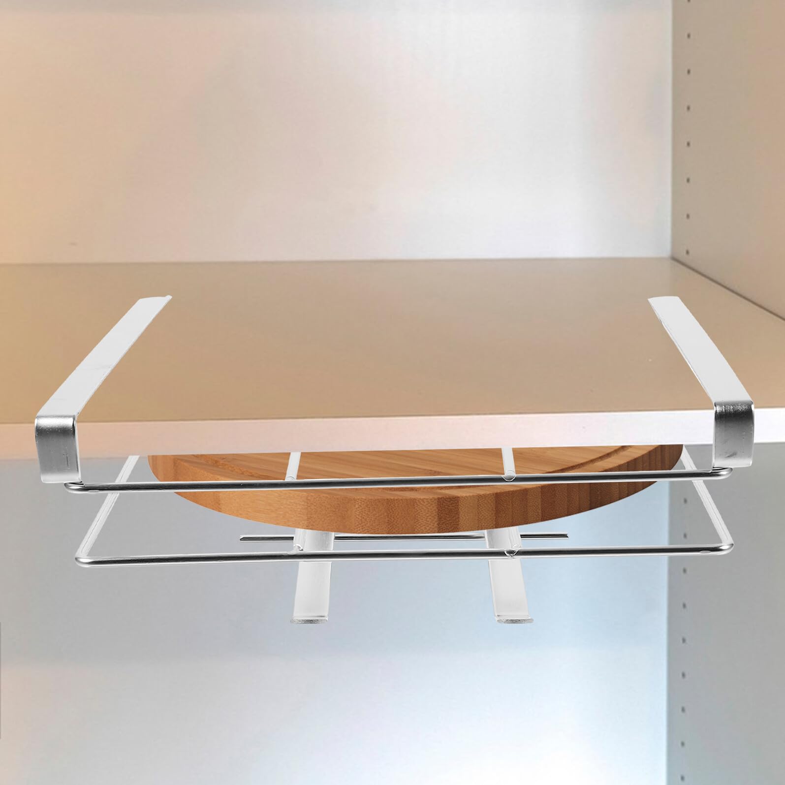 Schneidebrettständer Effizienten Organisation mit Küche Edelstahl für Küchenschrank und Einfachem Zugriff Platzsparendem Design zur Silber in