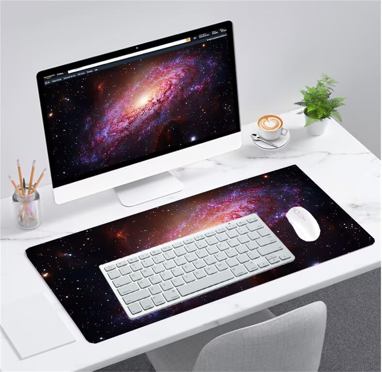 Tapis de souris imperméable et lavable grand format surface de précision 80cm - 2