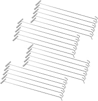 Vista 6 de Mytee Products Extractor de pasador de quinta rueda cromado resistente con gancho de 34 pulgadas