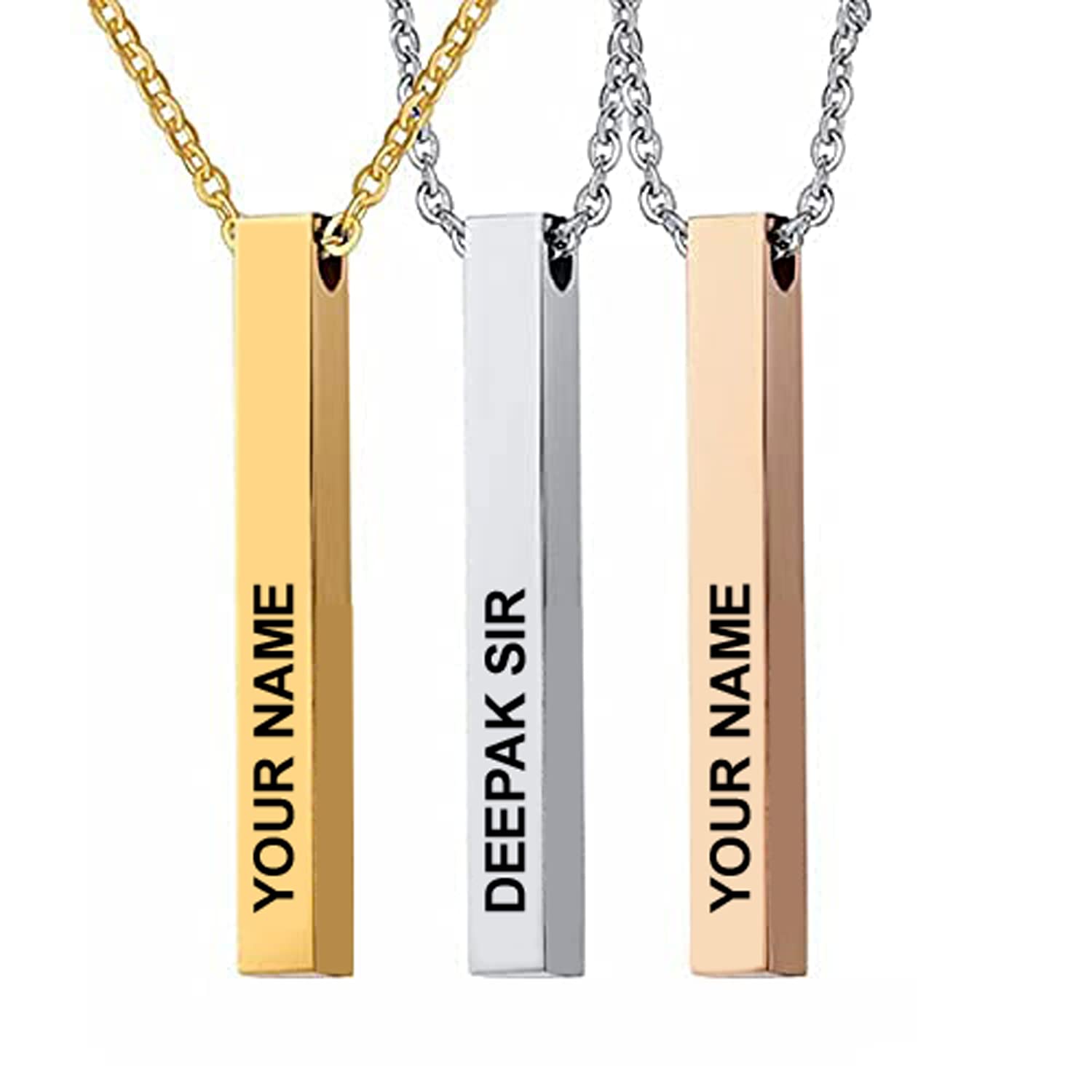 See full amazon price history chart for TC THE CUSTOMIZERS Customized Unisex Beautiful Pendant | Personalized Name Stainless Steel Locket Necklace With Chain | 3D Cuboid Vertical Charm Bar - Pack Of 3 Unisex Adult TC THE CUSTOMIZERS Customized Unisex Beautiful Pendant | Personalized Name Stainless Steel Locket Necklace With Chain | 3D Cuboid Vertical Charm Bar - Pack Of 3 Unisex Adult (B0BL38JZ7F) Amazon Price History, Amazon Price Tracker