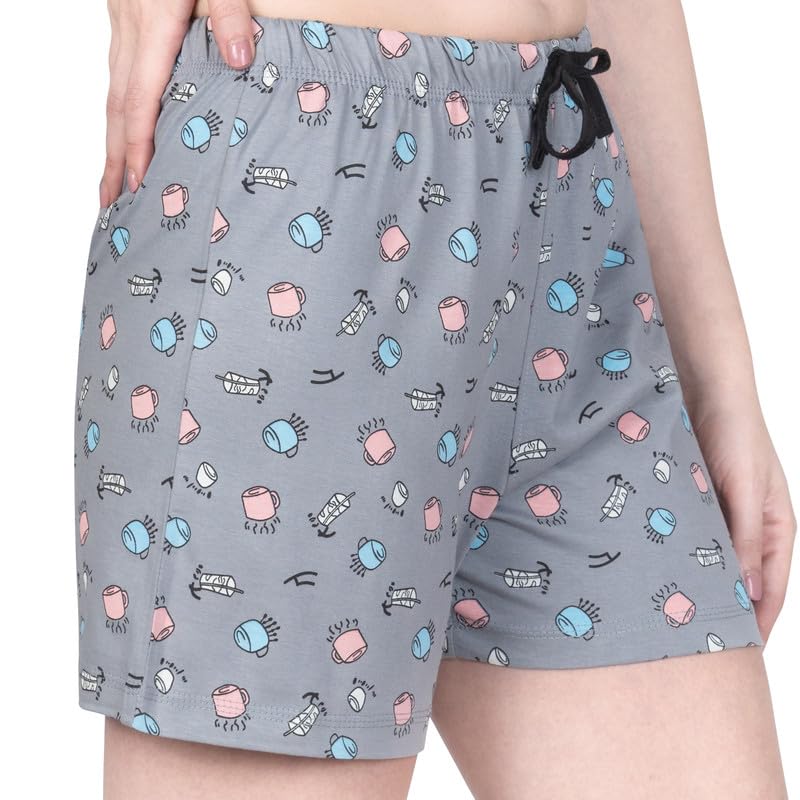 Image of Real Basics Women's Regular Shorts (Pack of 3)