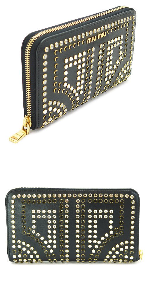 ^_^ miu miu財布 Amazon | [ミュウミュウ] 長財布 5M0506 2E61 F0002/VITELLO