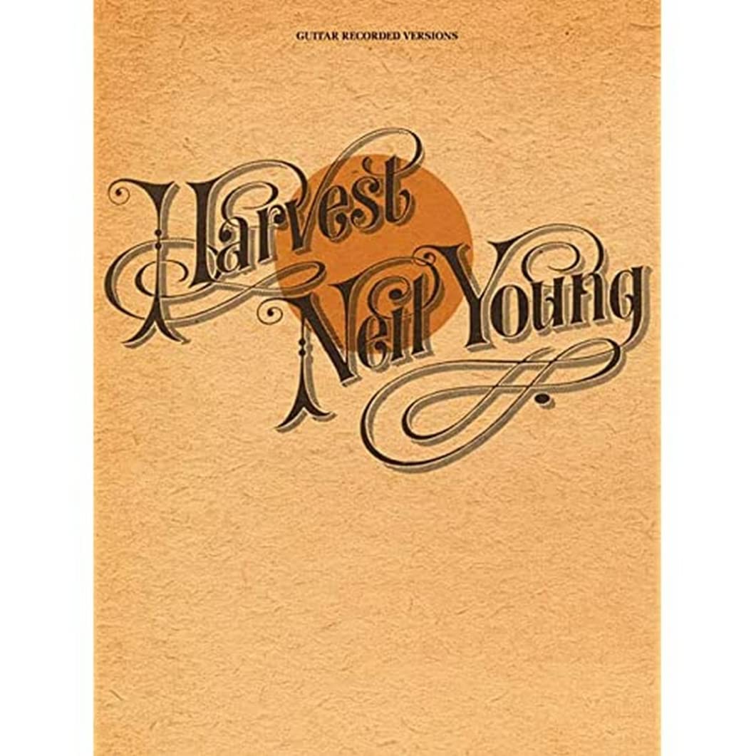 Young Neil Harvest Guitar Recorded Versions Gtr Tab Bk