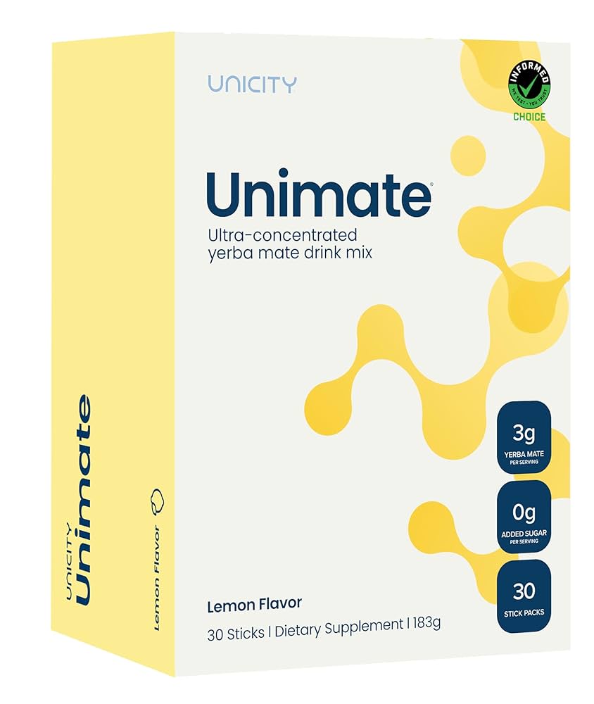 Unimate レモン 30本 ダイエットサプリ UNICITY UNIMATE LEMON ｜ユニシティ ユニマテ レモン | HEALTH