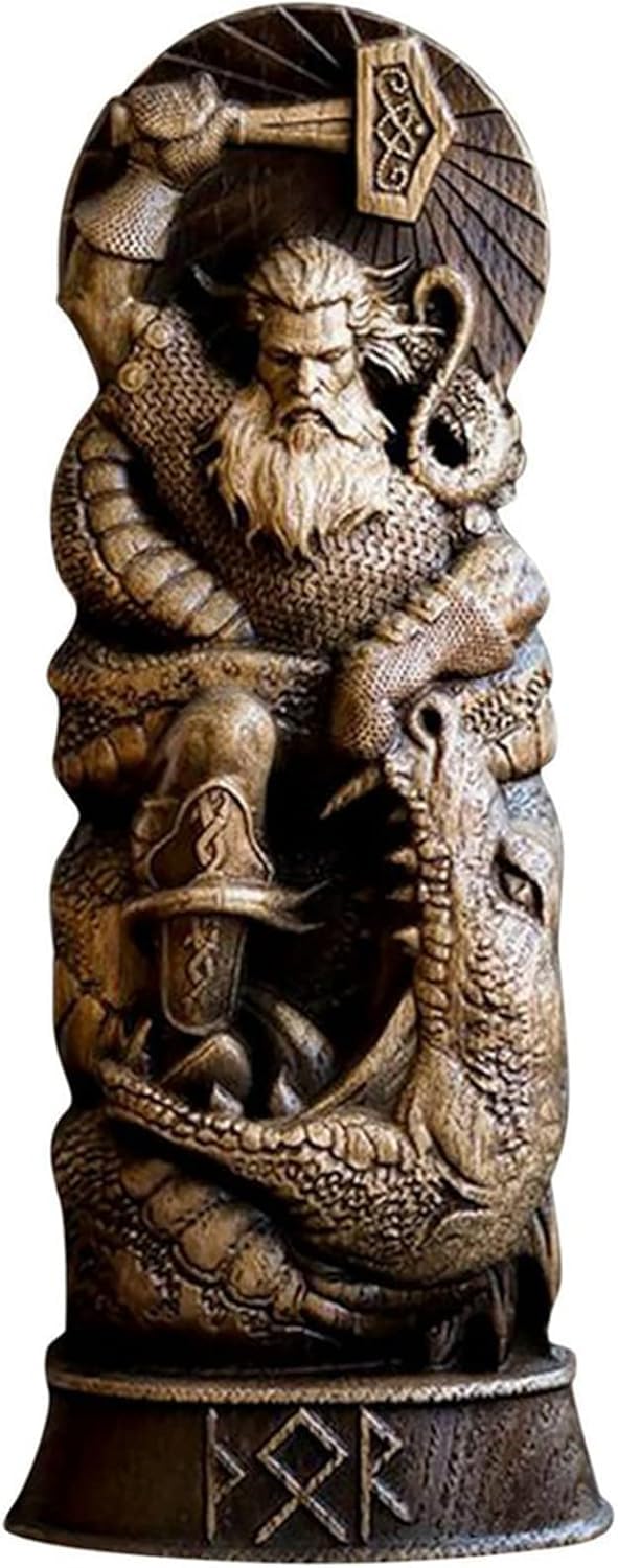 Statue d'autel de sorcières Freya pour décoration païenne Asatru
