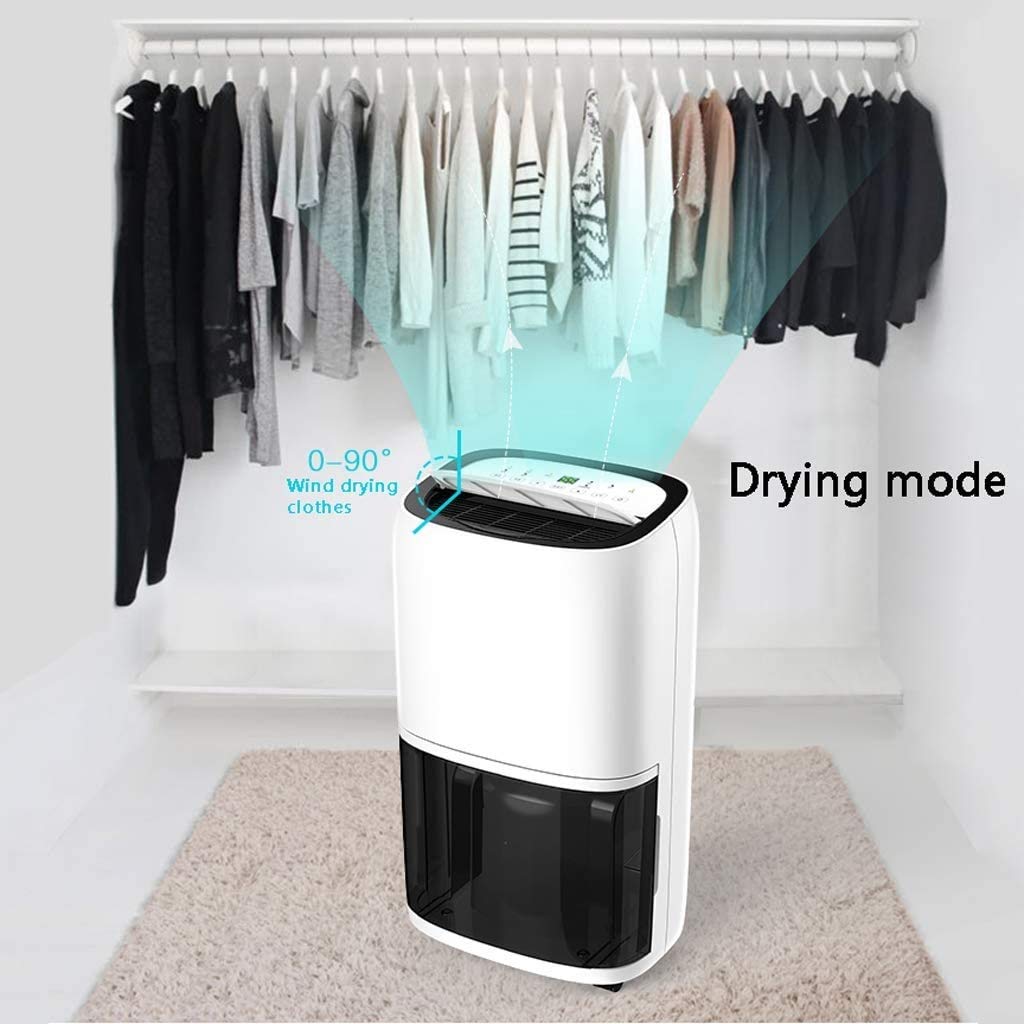 Deumidificatore Piccolo da 5,5 L per 2100 Piedi Cubi 260 Piedi Quadrati Portatile E Compatto Silenzioso per Casa, Camera da Letto,