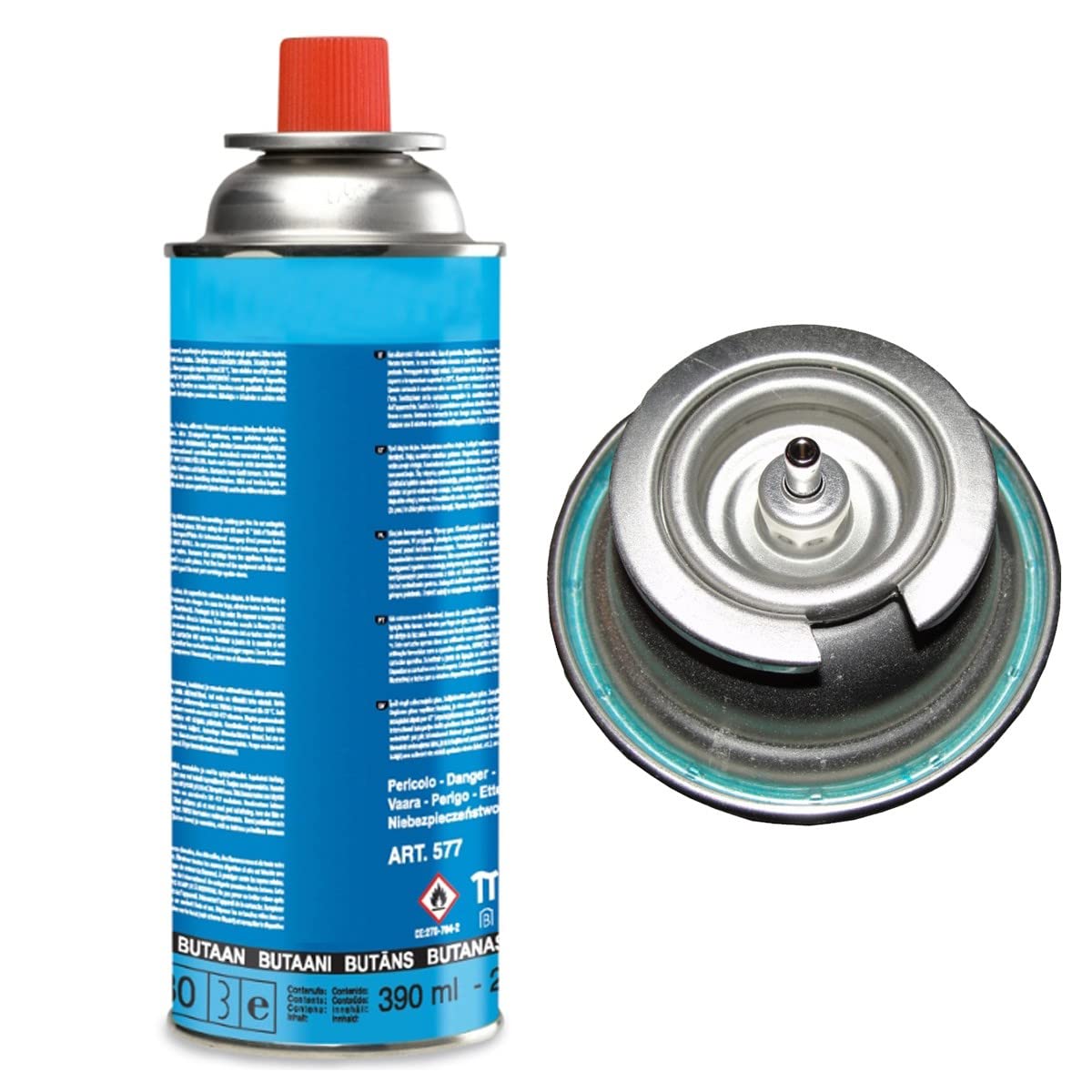 Kemper - Barbecue Portable à gaz 1900 W Grille Anti-adhésive + Mallette Transport + kit 16 Cartouches Butane Piézo Bac récupérateur