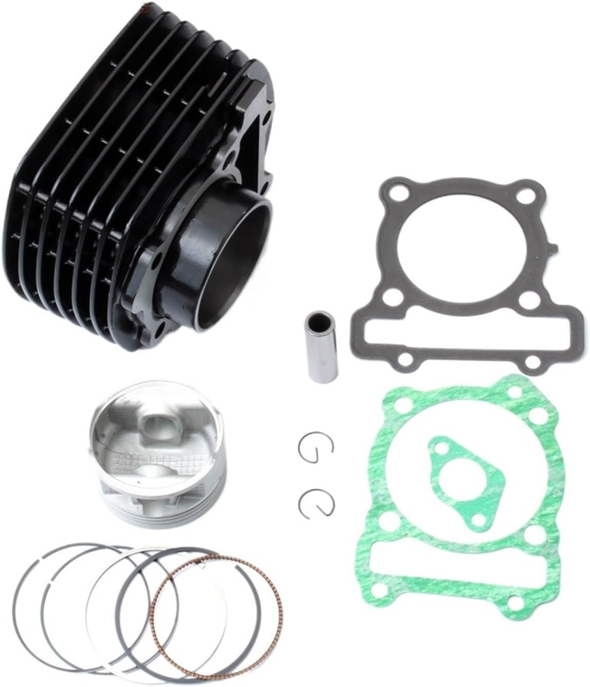 Motorcycle 63.5mm Big Bore Cylinder Kit Compatible With FZ16 SZ16 FZ-S 185cc Engine 21C-E1310-00