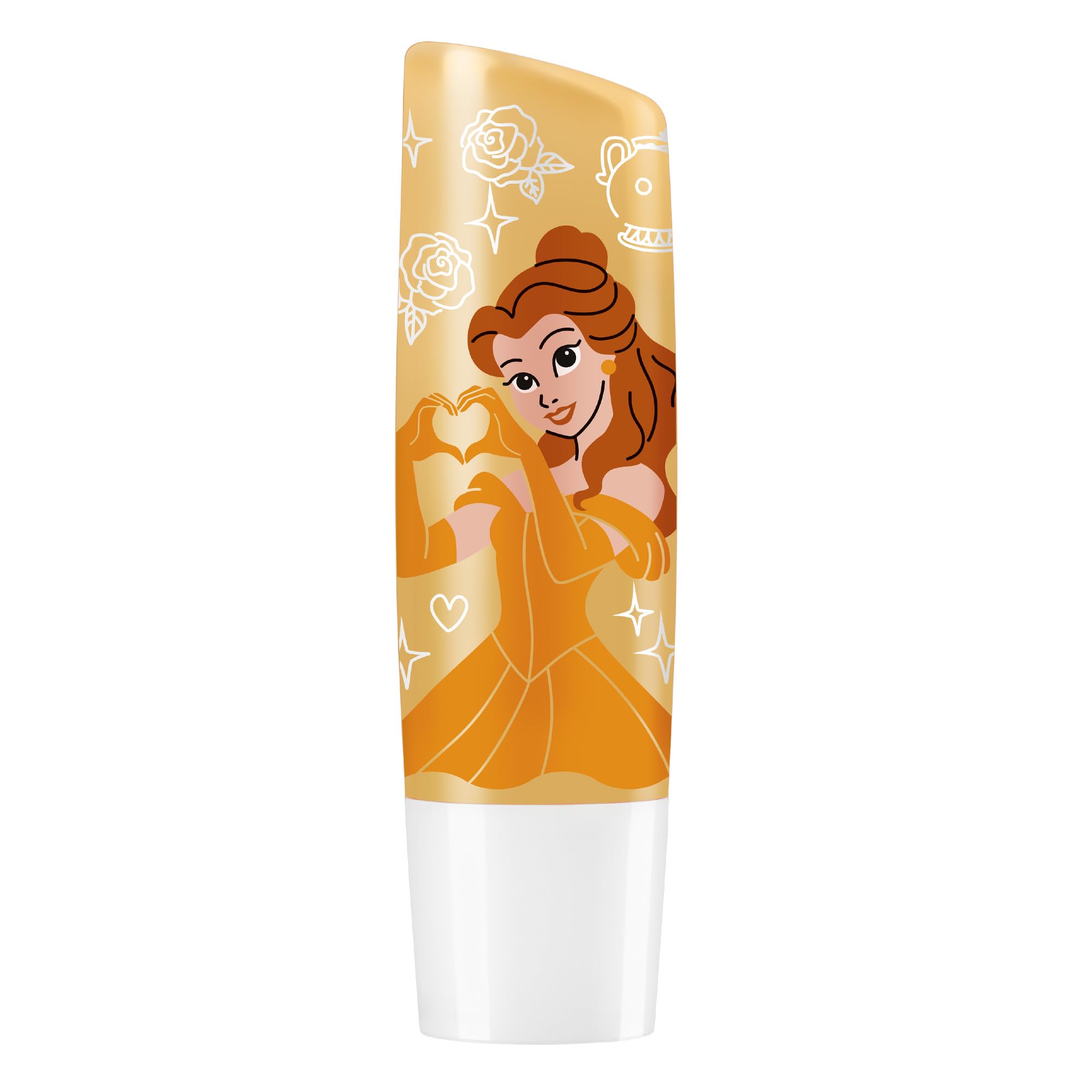 Labello Disney Princess Vanilla Cupcake Caring Lip Balm 4.8g – Soft Vanilla Scented Moisturising Lip Care & Lasting Hydration for Dry Lips, Kids & Teens, Collectible Disney Princess Edition