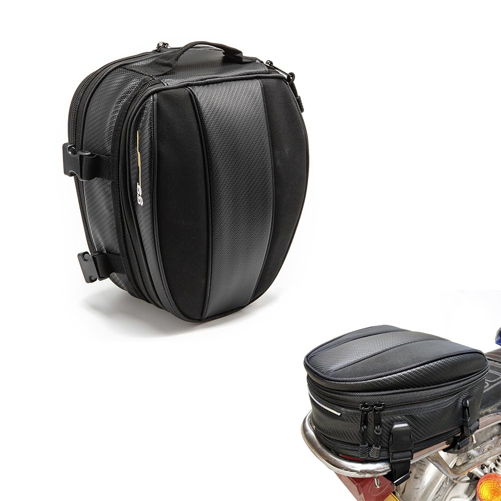Sac de siège arrière de Moto imperméable à l'eau Sac de Queue de Moto de Grande capacité Sac de Selle Universel