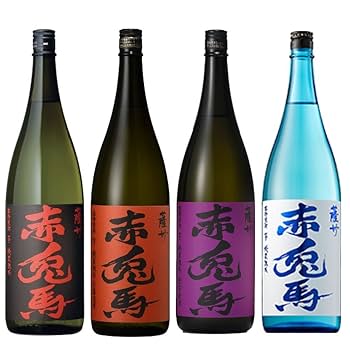 芋焼酎セット【最終価格】 Amazon.co.jp: 焼酎セット 赤兎馬 せきとば 飲み比べ 4本セット
