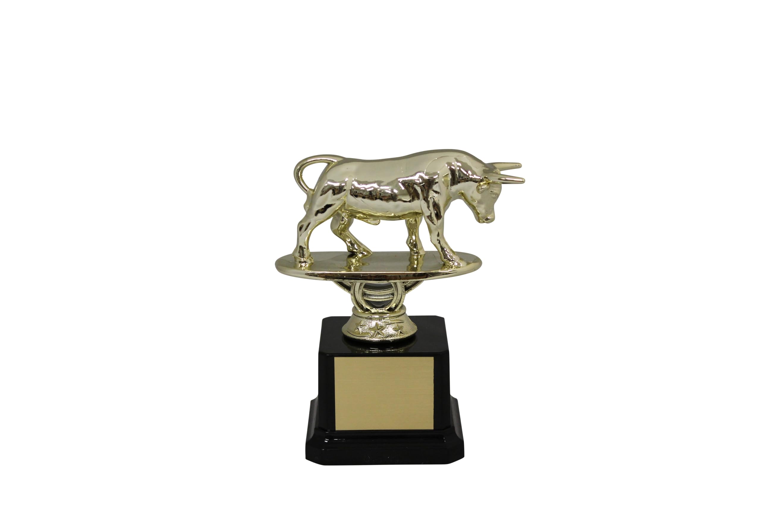 Trophy Outlet Bullshitter Award Trophy | Funny BS Bull Headed Award for Coworker, Friend, or Family Member | Custom Engraved Gag Gift | 6.25” Recognition Trophy for Work