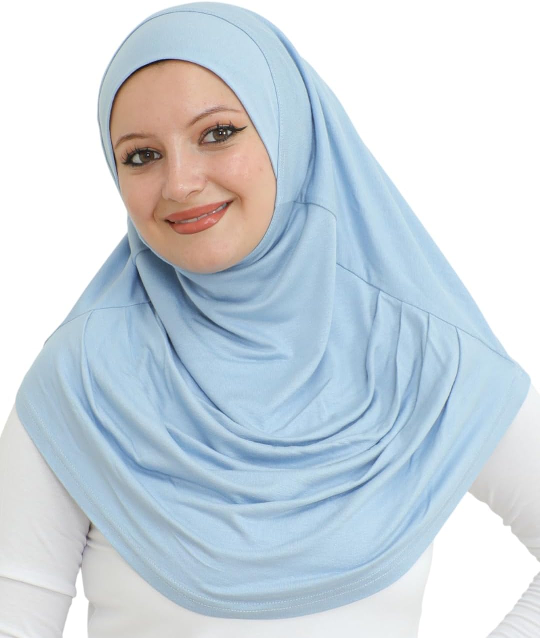Prien Plain Ready To Wear Hijab for Women, Muslim Instant Turbans, Soft Jersey Scarf, Islamic Clothes, Long Hijabs, Abaya - Image 2