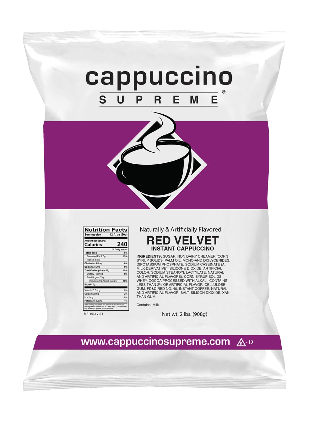 Red Velvet Instant Cappuccino Mix