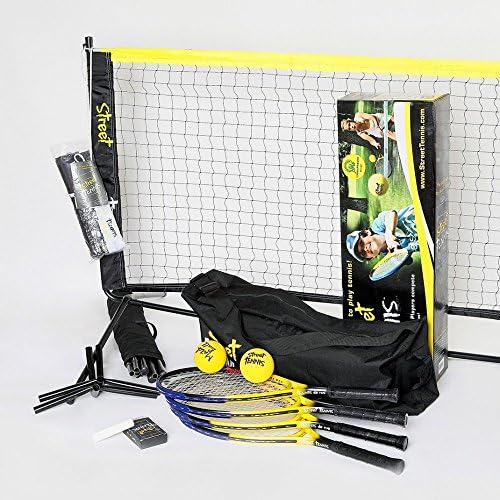 Street Tennis to Go Doubles Kit (Play Tennis on Any Surface Including Grass!)