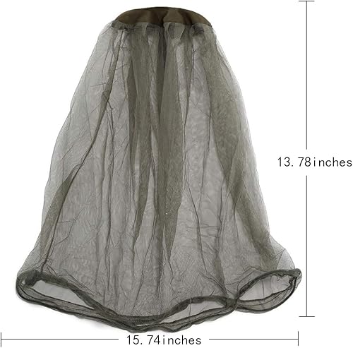 Miniatura 2 de Paquete de 4 mosquiteros de malla de primera calidad para exteriores, capucha de red para moscas