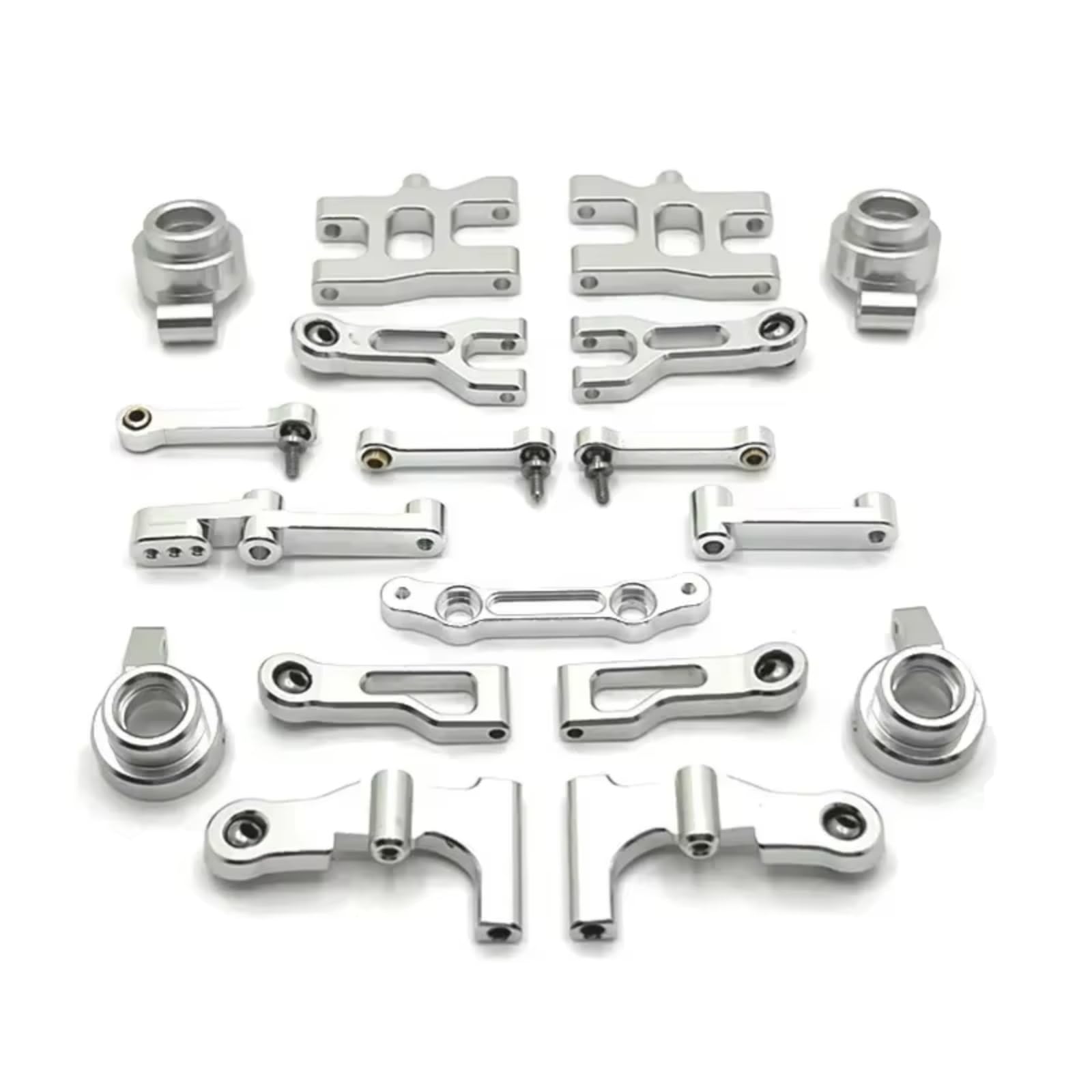 Per MN MN38 1/16 Metallo Per Braccio Oscillante Sterzo Tazza Set RC Telecomando Auto Accessori Di Aggiornamento Parti Ricambio