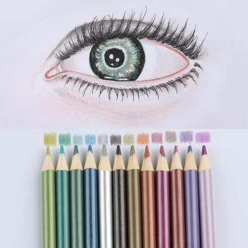 Miniatura 4 de DIPAWS Paquete de 54 kits de dibujo para dibujar, suministros de arte profesional con 2 cuadernos de bocetos, incluye lápiz de colores, grafito,